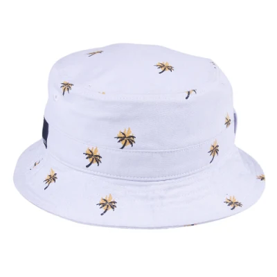 Custom Luxus Designer Eimer Kappe Hut Allover Gedruckt Unisex Eimer Hüte