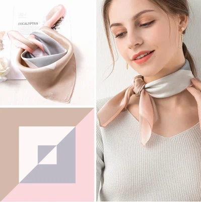 Digitaldruck Seide Satin Bandana