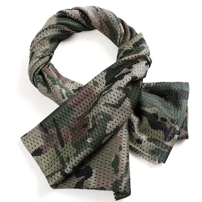 Dschungel Camouflage Military Style Schal mit Logo