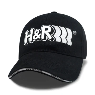 Custom Brush Baumwolle Baseball Caps 6panel bestickte Sandwich Cap Hut Premium-Hüte