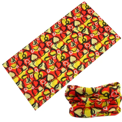 Klassisches Design Einfarbige Custom Buffs Paisley Bandana Kopfbedeckung Upf50 Tube Nahtloses Nackenrohr