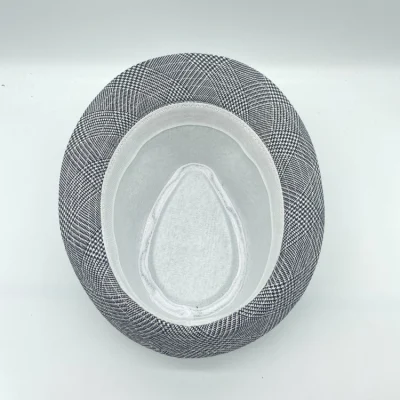 Fabrik Großhandel Hochwertige Winter Custom Filzhut, Design Ihre Eigenen Weiblichen Flache Krempe Wolle Fedora Hüte