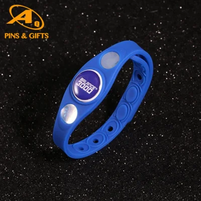 Farbe Brillancy Custom Silikon Gummi Armband UV PVC Anti Mosquito RFID Healthcare Fashion NFC Sport USB Slap Power Balanc E Armband