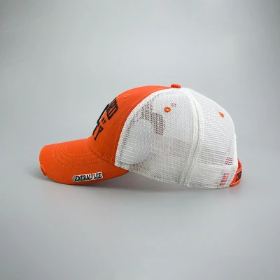 Hochwertige Applikation Stickerei Baumwolle Snapback Baseball Hut Trucker Cap