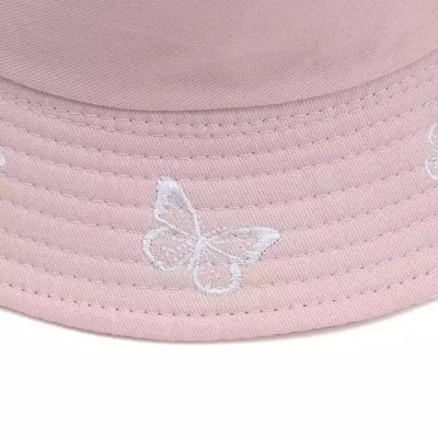 Neu Stickerei Fisherman Hut Männer Frauen Reversible Eimer Hut