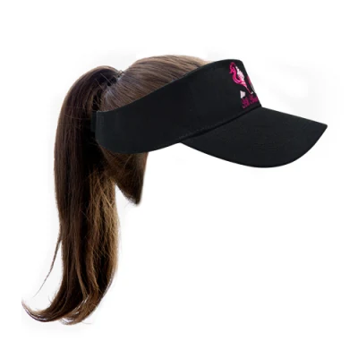 Sticken Logo Pferdeschwanz Baseball Cap Half Leer Top Visier Chaotisch Bun Snapback Cap Afro Lockenhaar Backless Hut