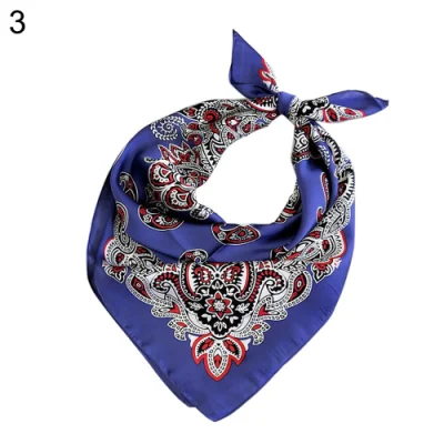 55 * 55 Mann Frau Custom Square Baumwolle Bandana