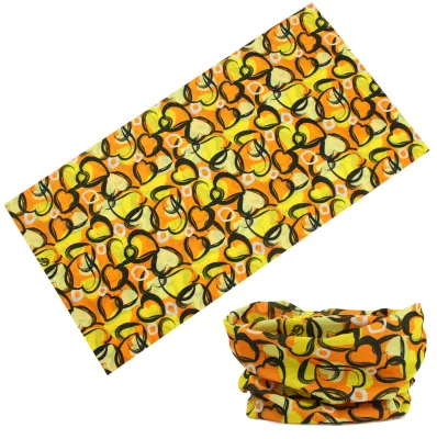 Klassisches Design Einfarbige Custom Buffs Paisley Bandana Kopfbedeckung Upf50 Tube Nahtloses Nackenrohr