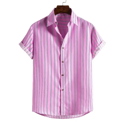 Sommer Neue Baumwolle Kurze Einfarbige Stehende Einfache Shirt Entworfen Für Männer
