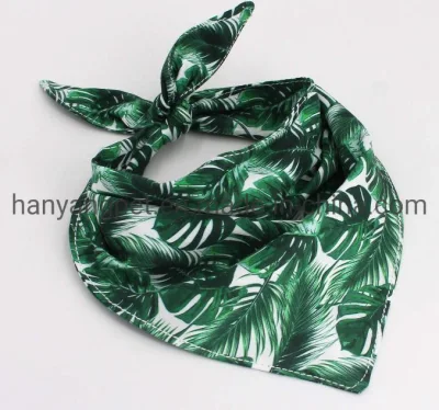 Hanyang OEM Haustier Zubehör Haustier Produkt Custom Sublimation Polyester-Muster Hund Bandana