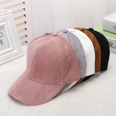 5 Panel Cord Cap Cord Field Trip Kappe, 5 Panel Soft Unstructured Snapback Kappe
