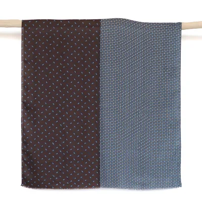 Fashion Schal Regalo PARA Hombres Y Mujeres Blau Bandana-Druck Schal