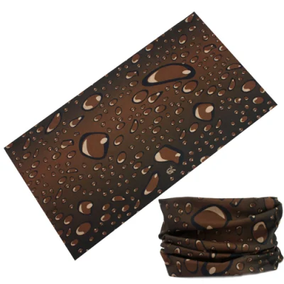 Sublimation Benutzerdefinierte Nahtlose Schädel Gesicht Abdeckung Hals Gaiter Facemask Bandana