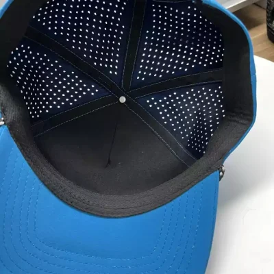 3hn10 Blank Herren Custom 5 Panel Tennis Gummi Dry Fit Golf Structured Rope Baseball Sport Melin Perforated Wasserdichte Kappe Hut
