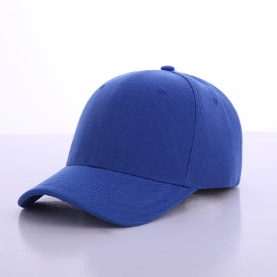6 Panels Hochwertige Curve Brim Personalisieren Logo Plain Snapback Kappe Einfarbige Baseball Kappe Einfarbige Kappen