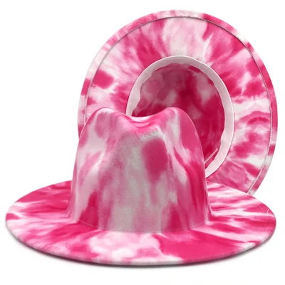 Fedora-Hut In 2 Tone Tie Dye