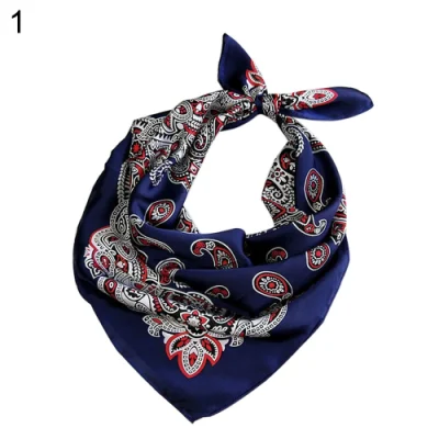 55 * 55 Mann Frau Custom Square Baumwolle Bandana
