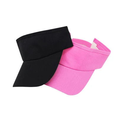  Custom Logo Fashion Frauen Männer Sommer Outdoor Damen Pferdeschwanz Hoch Crown Empty Top Verstellbar 100% Polyester Beach Running Golf Sport Sonnenschutzkappe Mit Baseballmütze