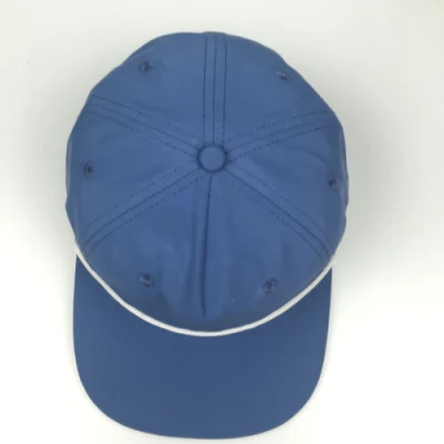 Großhandel 100% Polyester Unstrukturiert Custom 5 Panel Snapback Cap