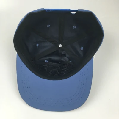 Großhandel 100% Polyester Unstrukturiert Custom 5 Panel Snapback Cap
