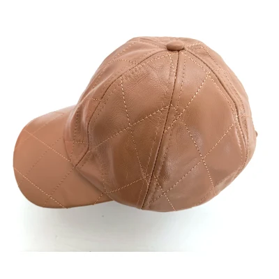 Echte Leder Fisherman PU Trucker Maler Baseball Caps Eimer Hüte