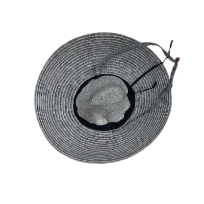 Verstellbare Chin Strap Großhandel Rettungsschwimmer Stroh Hüte Fashion Panama Fedora Stroh Hut Damen Herren Custom Hüte