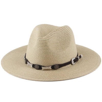  Bestseller 5 Farben Erwachsene Rettungsschwimmer Hut Breite Krempe Stroh Cowboy Hüte