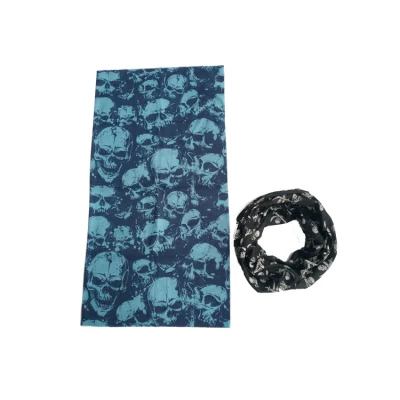 Custom Digital Print Großhandel Fahrrad Fahrrad Fahrrad Hals Gaiter MTB Schal Motorrad Bandana Trucker Baumwolle Atmungsaktive Hüte