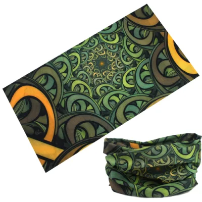Sublimation Benutzerdefinierte Nahtlose Schädel Gesicht Abdeckung Hals Gaiter Facemask Bandana