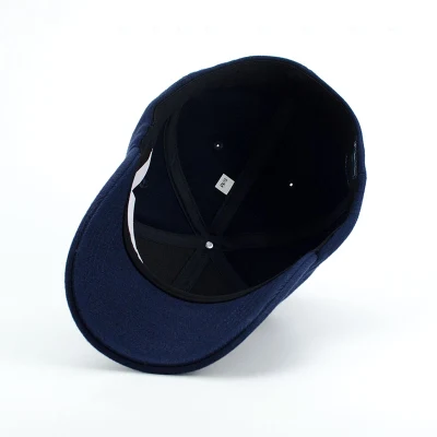 Hochwertige Baseball Golf Cap mit elastischen Spandex Sweatband Baumwolle 6 Panel Fashion Sportmütze