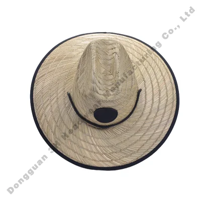 Großhandel Design Sommer Strand Surf Rettungsschwimmer Fisherman Hut mit Logo Personalisierbare Strohhalme Eimer Hüte für Männer Frau