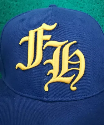 Custom Verstellbare Stilvoll Baumwolle Logo Stickerei Snapback Baseball Cap