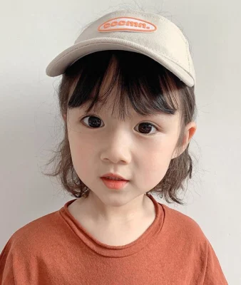 Einfach leer Top Kinder′ S Baseball Cap Sommer Sonnenschutz Hut Baby Sonnenschutzkappe Für Kinder
