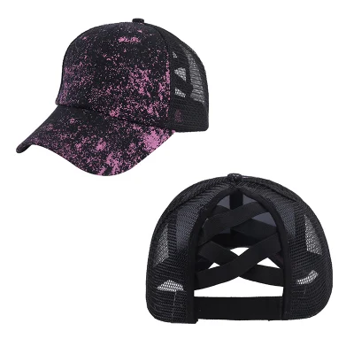 Werbegeschenk Branded 6 Panel Dry Fit Material Baseball Caps Mit Heat Transfer gedruckt