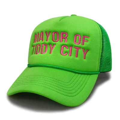 Beliebte Mode Werbeartikel Hohe Qualität Bunte Maßgeschneiderte Logo Foam Trucker Hüte