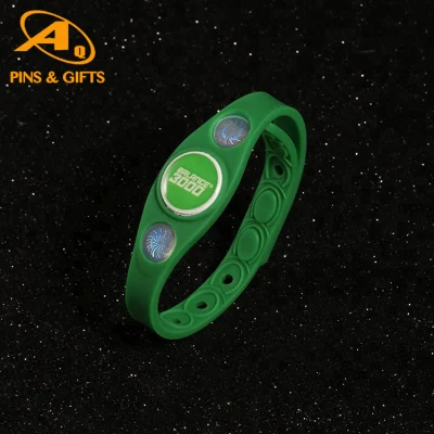 Farbe Brillancy Custom Silikon Gummi Armband UV PVC Anti Mosquito RFID Healthcare Fashion NFC Sport USB Slap Power Balanc E Armband