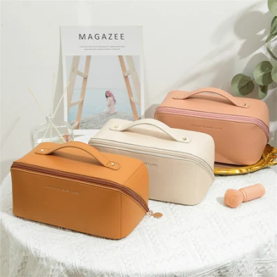 Reisen Kosmetiktaschen für Frauen Körperpflege Make-up Organizer Tasche Mit Griff