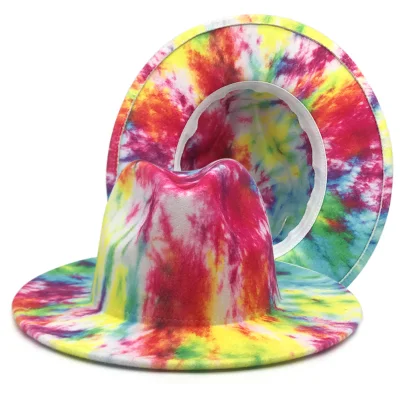 Fedora-Hut In 2 Tone Tie Dye