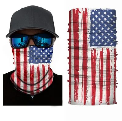 Magisches Kopftuch Outdoor Skull Multifunktionales Nahtloses Rohr Elastisches Bandana