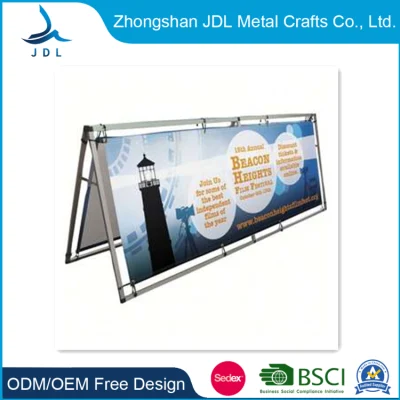 Gute Qualität Lampe-Box Stoff Fabrik Preis Digitaldruck Garten Zu Fuß Werbung Beachfage Rot und Weiß kariertes Vinyl Backlit Bi Banner