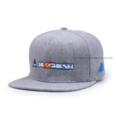 Günstige Custom Unisex Mode Hohe Qualität 6 Panel Plain 100% Unstrukturierte Stickerei Logo Snapback Cap Aus Baumwolle