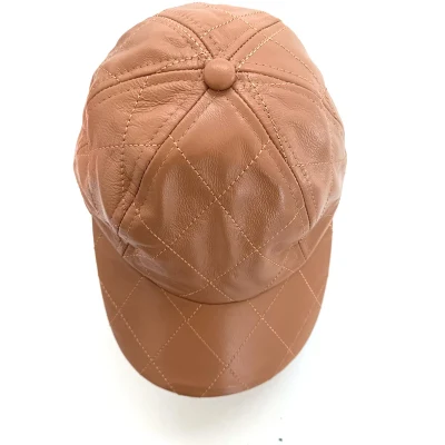 Echte Leder Fisherman PU Trucker Maler Baseball Caps Eimer Hüte
