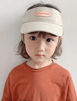 Einfach leer Top Kinder′ S Baseball Cap Sommer Sonnenschutz Hut Baby Sonnenschutzkappe Für Kinder