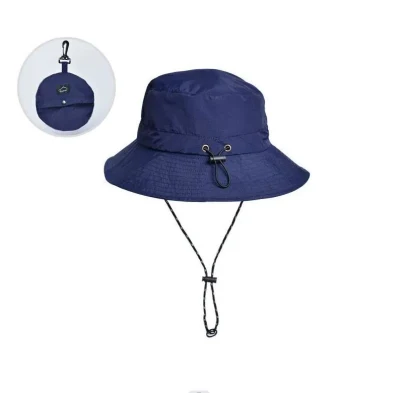 Neue Sommer Wasserdicht Fisherman&prime;s hat Männer Outdoor Angeln Bergsteigen Hut Faltbarer Aufbewahrungsvisier Sonnenschirm schnell trocknender Fischerhut