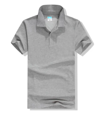 Individuelle Stickerei Logo Baumwolle Kleidung Arbeitskleidung Uniform Sport Golf Herren Poloshirt