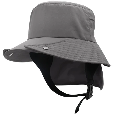 China Factory OEM Custom Logo gedruckt Camouflage Angelhut mit Nackenklappe Wasserdicht Outdoor Camping Wandermütze