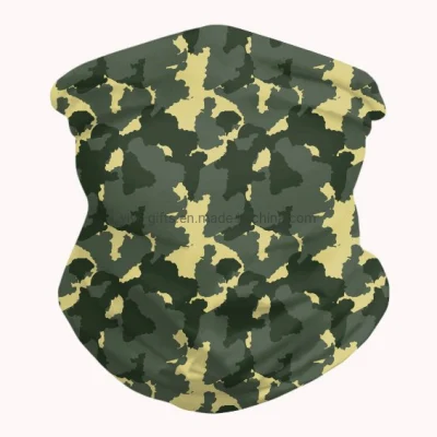 Stretchy Stirnband-Sport nahtloser Camo Stutzen-Gefäß-SchalBandana
