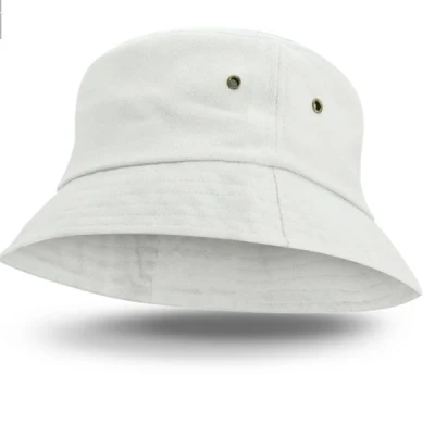 Passen Sie Vintage Faltbare Einfache Stil Fisherman Eimer Hut