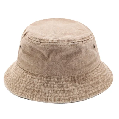 Stein Gewaschen Weiße Baumwolle Eimer Kappe Eimer Hut Camo Heiß Sale Plain Custom Made Eimer Hut Hohe Qualität, Aber Niedrig Preiszeichen