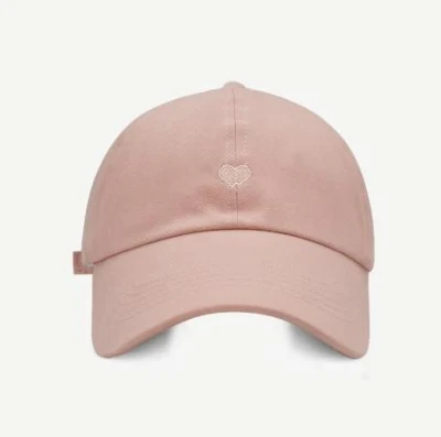 Hochwertige bunte leer Top Baseball Cap mit Liebe Stickerei